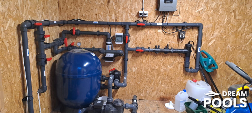 Good water circulation is important with salt water